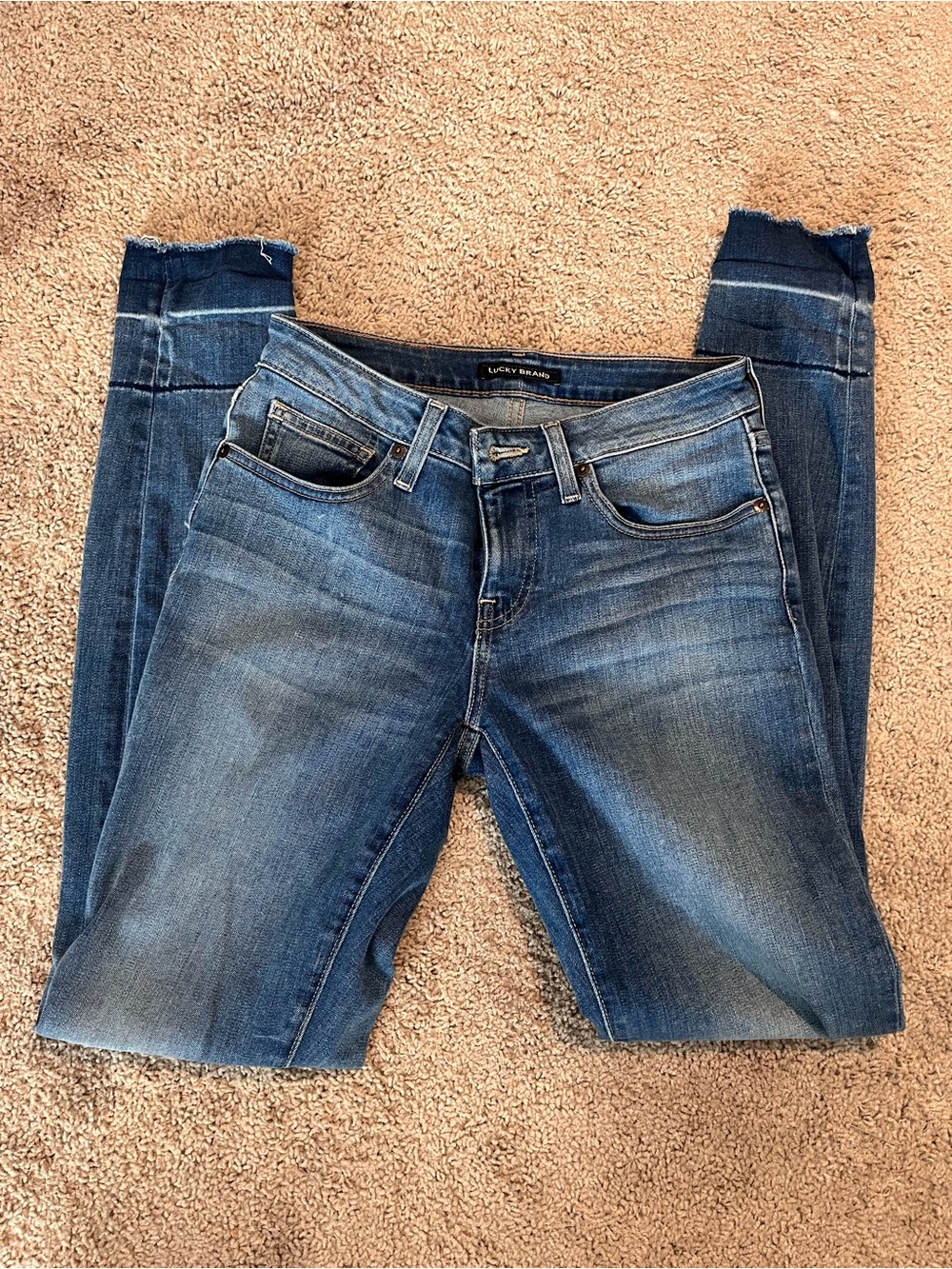 Lucky Brand Women's Skinny Jeans in Medium Blue